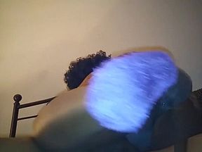 Big black girl has only sex on her mind