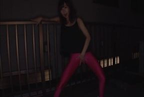 Part6 - Tight Pants Obsession. Curvy Beauty Drives Men Wild Without Undressing.