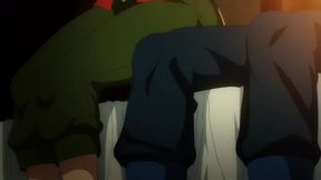 Harem in the Labyrinth of Another World (uncensored) S1E5 - Ecchi Anime - Busty wolfkin gets bath