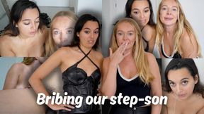Bribing our step-son