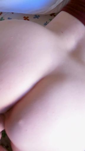 Captivating moment from &quot;Stepmom milks his cock to keep her stepson chaste&quot;