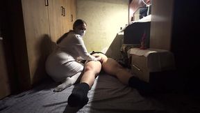 Nurse Mistress dominates patient with fisting and sounding