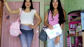 Messing diapers with 2 asian mommies Mae Ling D-perv