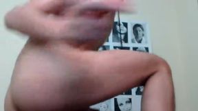 Alejhandro Sexy Shows Off His Big Cock and Fingers His Ass