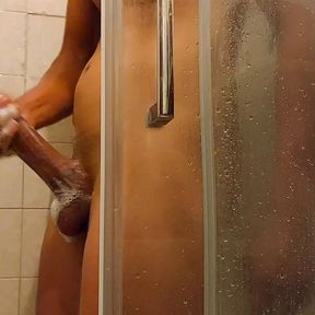 Shower my cock