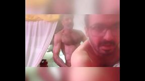 Dando gostoso para o massagista