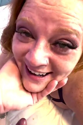 SSBBW Julie Ginger Fucks a Fan