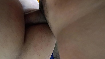 Strong anal for ranch lady with creampie