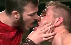 Gladiators in bdsm orgy