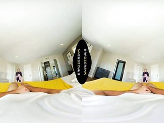 BRAZZERS - Your Girlfriend Jeni Gal Showers Whilst Her Stepsister Melody Marks Rides Your Rod