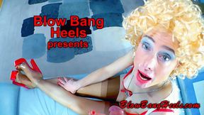 The Blowjob Angel - Episode 2 - starring Cindy Heely - Part 3 - 1st time on camera! - High Heels Nylons Blowjob Masturbation Fucking Facial Cumshot - FHD