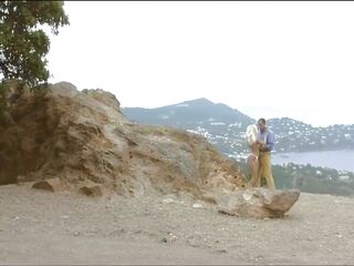 Anal Sex on the Car Hood with a Panoramic View