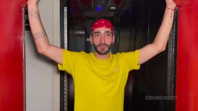 Jeriko sued raw by sexy Barbon top Latino bisex boy