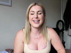 SPH solo busty babe talking dirty