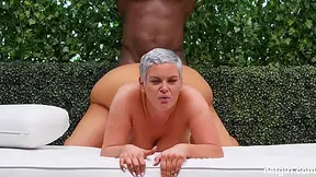 Curvy Blonde Milf Is Ass-fucked By A Black Man - Kaden Kole