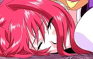 Hentai brunette gets ass fucked