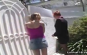 In this awesome young sex scene, beautiful blond babe Chastity ...