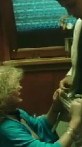Marina Lotar Gets Pounded in the Bathroom by Rocco Siffredi, with a Final Money Shot to the Face.