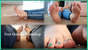 Foot Massage Workshop Pt 1 Giantess AATT & EliteFeetStreetFt Giantesseditz