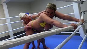 Wrestling With Katie Fox And Maisie Lewis
