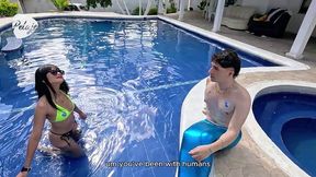 Flawless Sara's brunette video