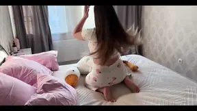 Real Homemade Sex with Loud Moans and Cumshot