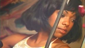 This black chick will do everything in her power to make her GF wet