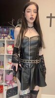 Mia Goth's Sultry Goth Goddess Solo: Tattooed Teen (18+) Masturbates to Orgasm