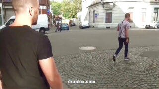 Spermalövés, pár, csókolózás, öreg és fiatal, kemény szex, apa, izom – amatőr fiatal európai Mathieu Ferhati, seggbe dugva