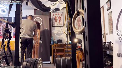 I GET FUCKED IN THE GYM by my PERSONAL TRAINER, he fucks me very hard