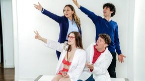 Natasha and Lindsay's big cock smut