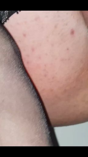 Dani Leg in Black Stockings   Clip 1