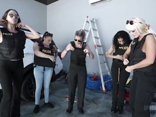 Favourable Man Screws 5 Hawt Cop MILFS - Cory Pursue Melanie Hicks and Amiee Cambridge