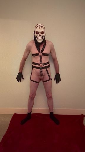 Playing With The Cock Chastity Belt