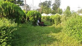 Boy & Girl Caught in Park Doing Sex