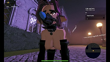 Mousetrap Theft & Bondage [ BDSM Hentai Game ] Ep.2 FUTANARI GOTH GIRL ANAL fucked a PUPPY SUIT cutie !