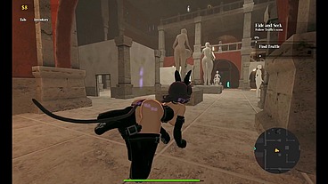 Mousetrap Theft & Bondage [ BDSM Hentai Game ] Ep.2 FUTANARI GOTH GIRL ANAL fucked a PUPPY SUIT cutie !