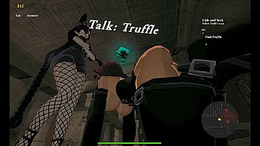 Mousetrap Theft & Bondage [ BDSM Hentai Game ] Ep.2 FUTANARI GOTH GIRL ANAL fucked a PUPPY SUIT cutie !