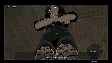 Mousetrap Theft & Bondage [ BDSM Hentai Game ] Ep.2 FUTANARI GOTH GIRL ANAL fucked a PUPPY SUIT cutie !