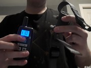 Male Sub Uses a Shock Collar for Self