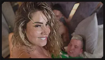 Sara Blonde Threesome: Wild Passion & Rough Sex