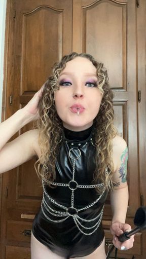 Spit fetish & degradation part 2