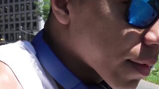 "Latina Babe's Pussy Eaten Raw By Older Man In Point Of View"