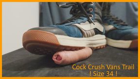 COCK CRUSHING Vans Trail shoes in Size 34 - LittleShoes | 046B
