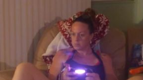 Cute roommate films sexy girlfriend in mini dress and see-through undies