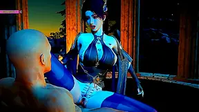 Cao Ying Impaled by Massive Dick in Hot 3D Hentai Action