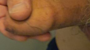 Playing with my cock