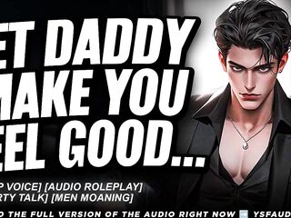 M4F: Daddy CUDDLE FUCKS YOU while sucking on his fingers