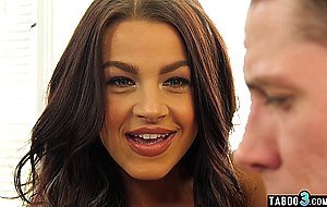 Inked teen Evelin Stone desperately wants her stepbros big dick