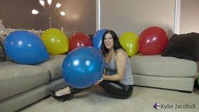 Blue Crystal Balloon Blow2Pop - Kylie Jacobs - MP4 480p SD